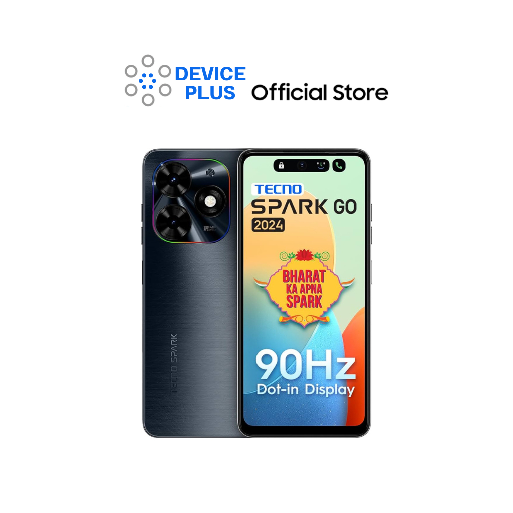 ซื้อ TECNO SPARK GO 2024 RAM3,4 ROM64,128 ประกันศูนย์  12 เดือน [หน้าจอ 6.6 นิ้ว แบต 5000mAh]