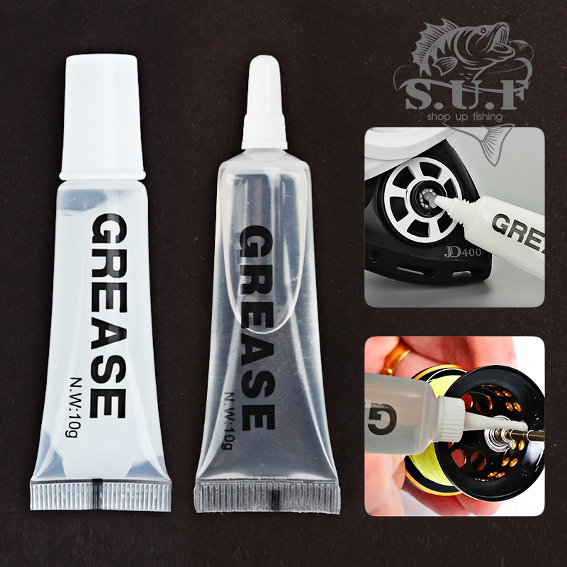 น้ำมัน จารบี น้ำมันหยอดรอก จาระบีขาว น้ำมันหล่อลื่น รอกตกปลา จาระบีรอกหยดน้ำ​ ครีมทาเบรค น้ำมันล่อลื่น GREASE