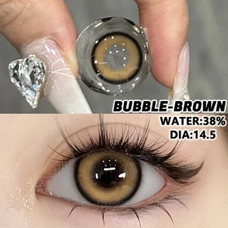 (COD)-Eyeshare Bubble Grey/Blue/Brown คอนแทคเลนส์ คอนแทคเลนส์สีตาขนาดใหญ่14.5 มม. คู่หนึ่งใช้ได้นานหนึ่งปีพร้อมจัดส่งฟรี