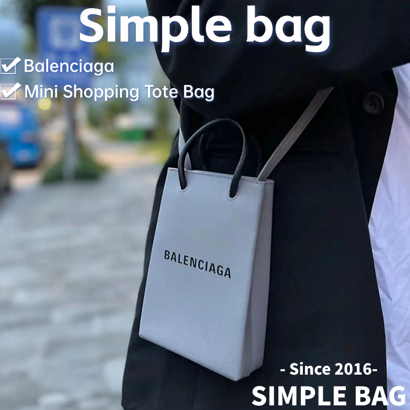 👜Balenciaga Mini Shopping Tote Bag กระเป๋าสะพายเดี่ยว