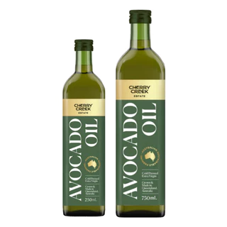 เชอร์รี่ ครีก เอสเตท น้ำมันอะโวคาโด สกัดเย็น - Avocado Oil Extra Virgin Cold Pressed Cherry Creek Estate brand