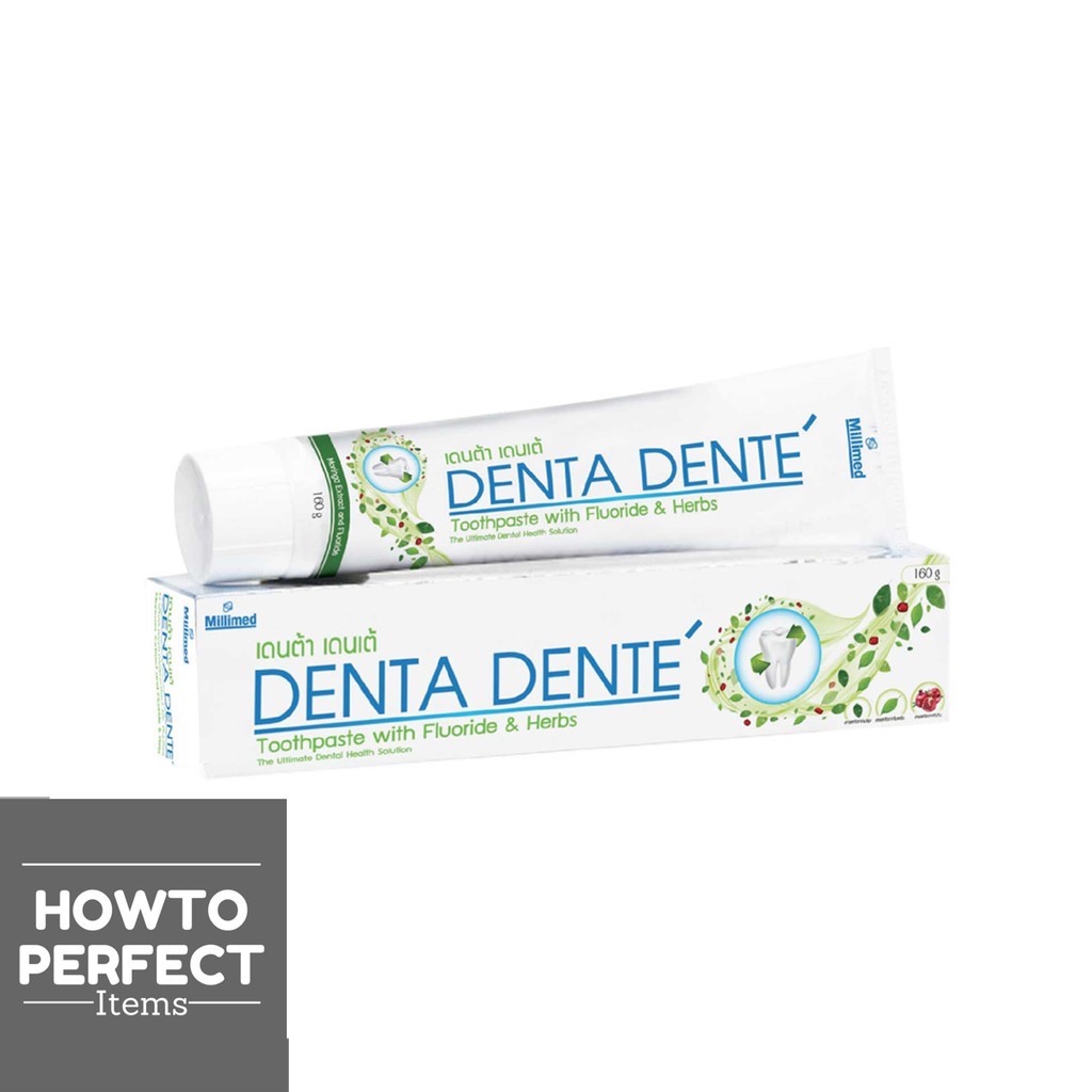 Denta Dente ยาสีฟัน เดนต้า เดนเต้ Organic Fluoride millimed