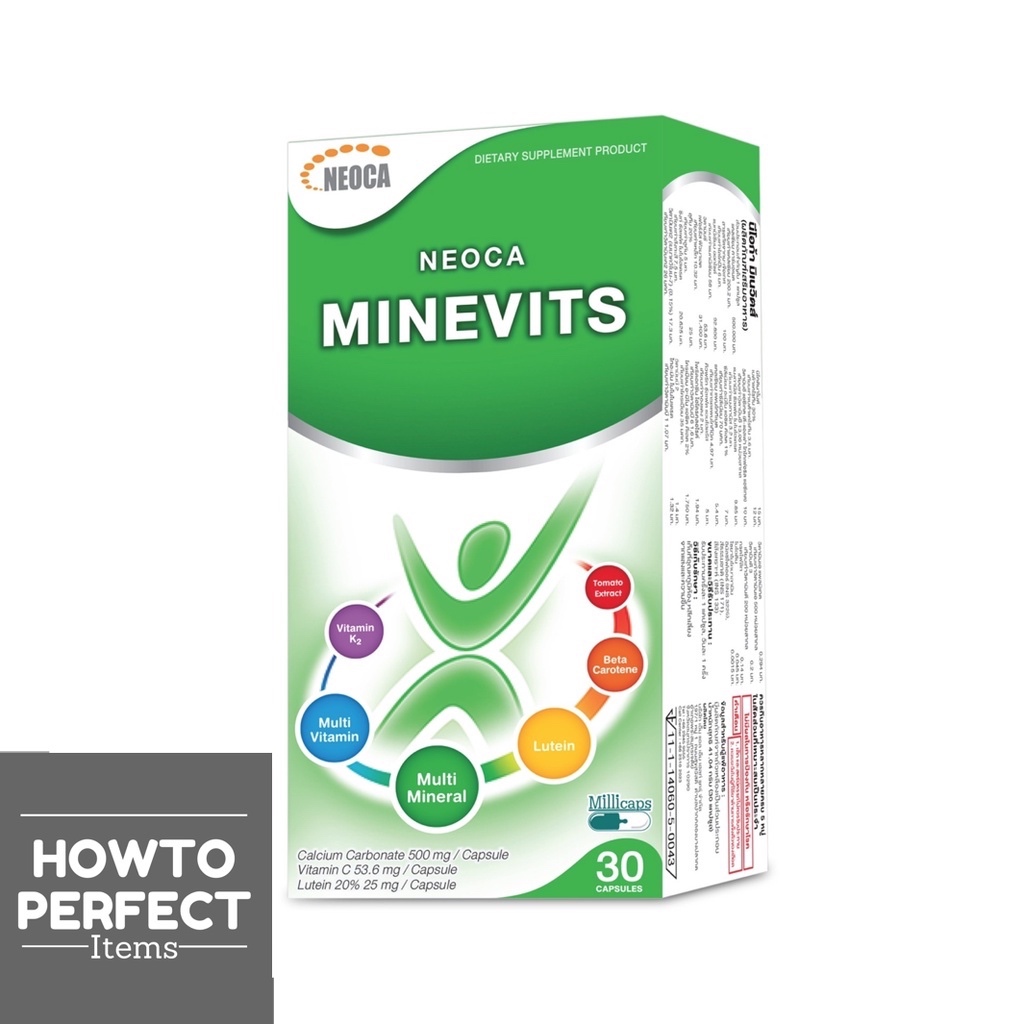(EXP12/24) Neoca นีโอก้า Minevits มิเนวิตส์ ( วิตามินรวม multivitamin multivitamins
