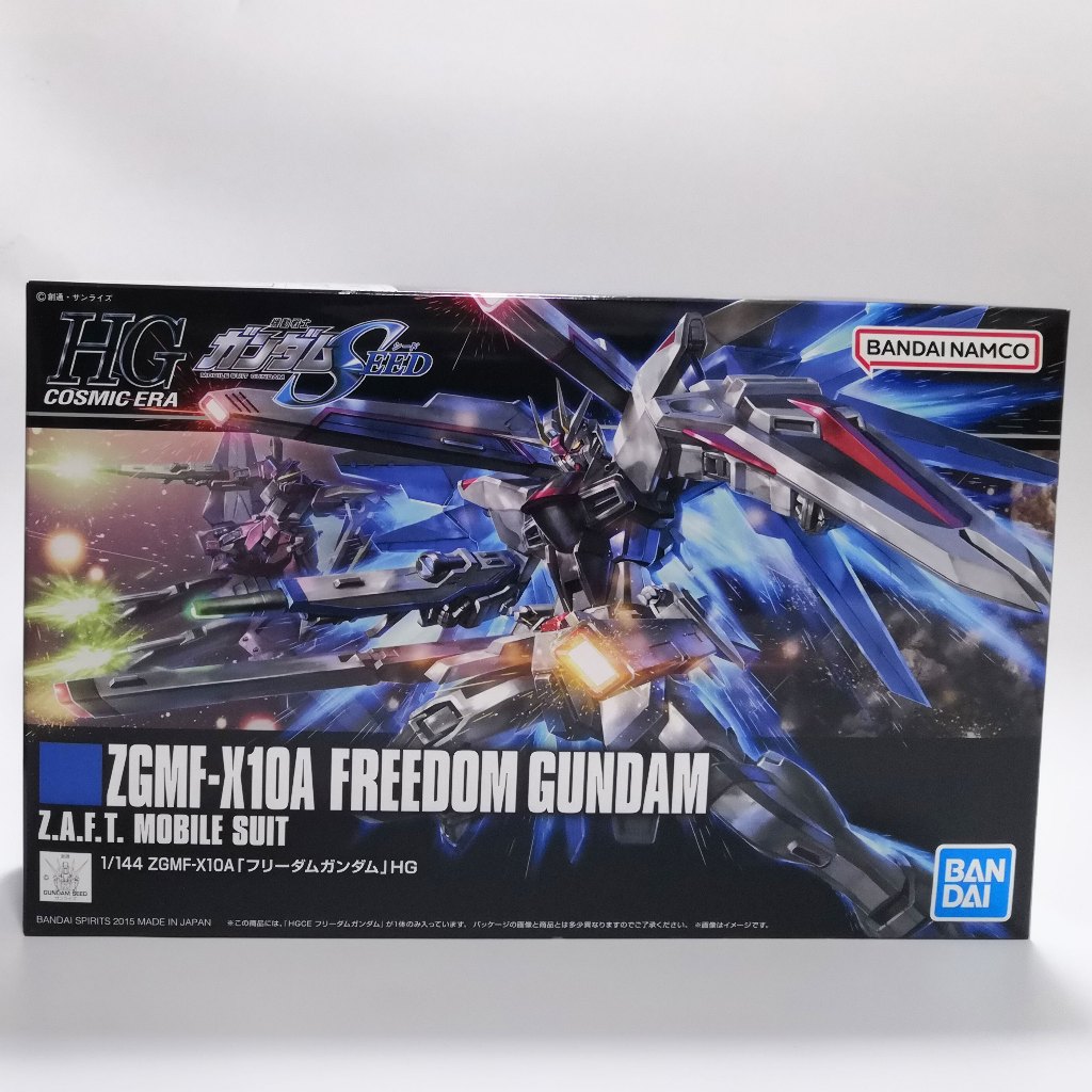 **ของแท้ พร้อมส่ง** HGCE 1/144 ZGMF-X10A FREEDOM GUNDAM Z.A.F.T. Mobile Suit
