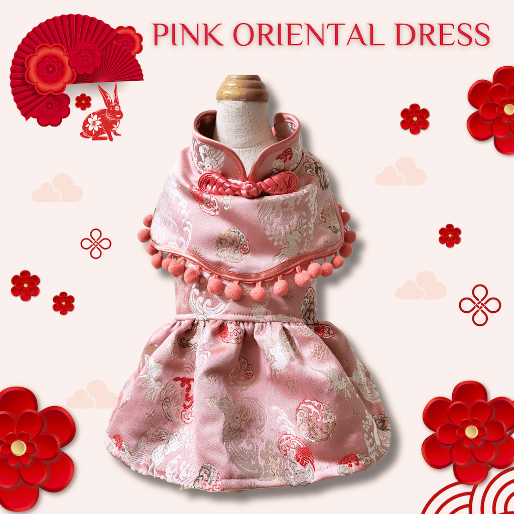 Dogster & Pals: Pink Oriental Dress