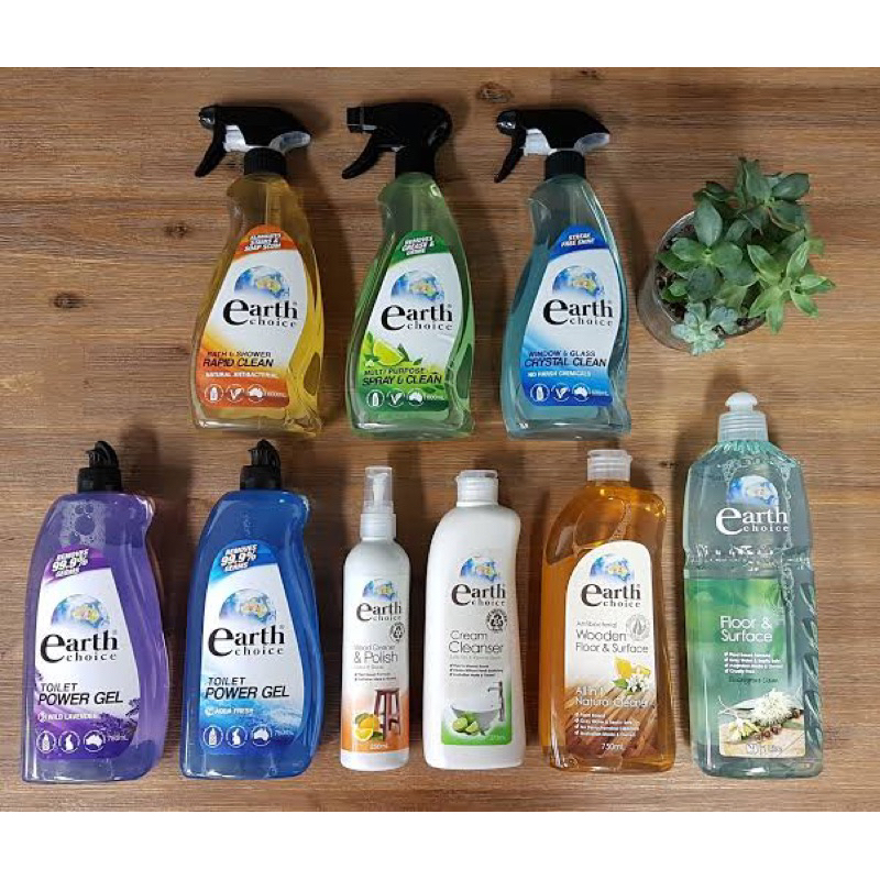 W Earth choice products ผลิตภัณฑ์จากออสเตรเ🇦🇺 ล้างจาน ซักผ้า ถูพื้น สเปรย์ทำความสะอาด /เช็ดกระจก ล้างห้องน้ำ อื่นๆ 1ลิต