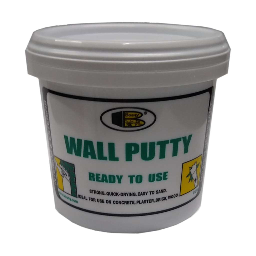 ครีมซ่อมรอยผนังร้าว อะคริลิคโปว๊รอยแตก เคมีซ่อมรอยร้าว ยี่ห้อบอสนี่ ,  Bosny wall putty
