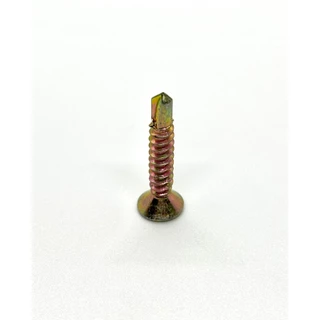 สกรูปลายสว่าน หัวเตเปอร์ หัวเอฟ #8 (4.2มิล) Self drilling screws Flat head Taper head แพค ถุง