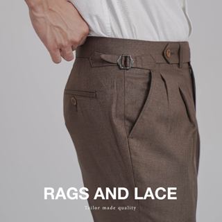 Rags and Lace กางเกง Lower Lace ผ้า wool สี Brown