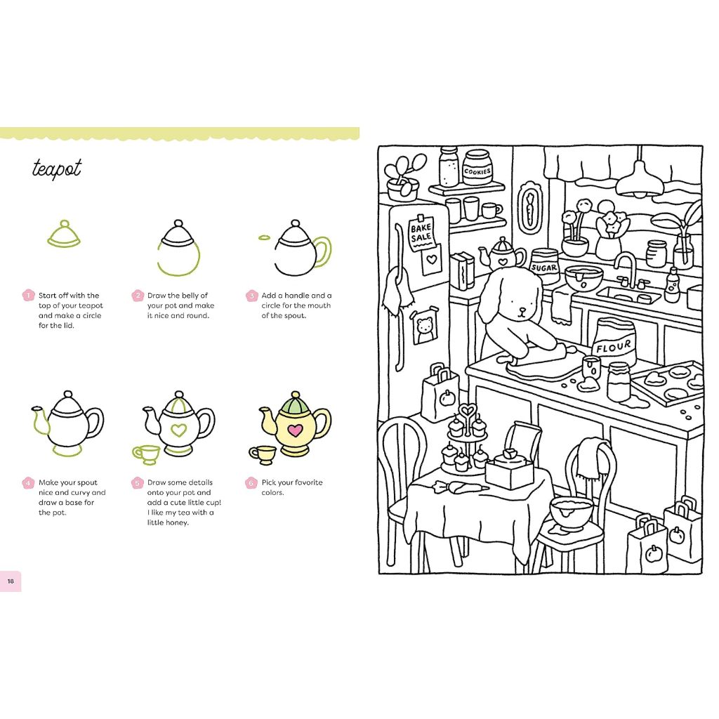 How to Draw Super Cute Things With Bobbie Goods Learn to Draw & Color Absolutely Adorable Art - รูปที่ 2