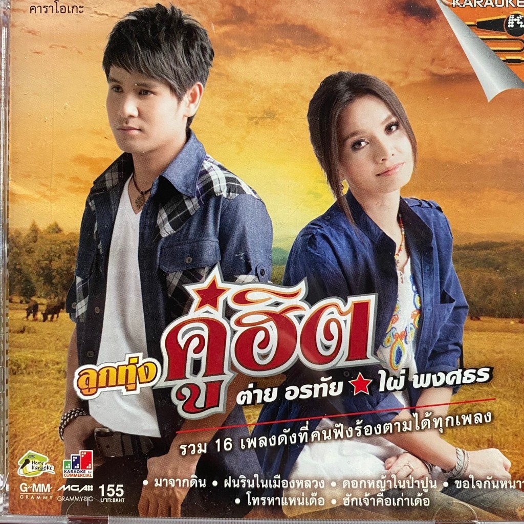 VCD คาราโอเกะ ลูกทุ่งคู่ฮิต ไผ่ พงศธร & ต่าย อรทัย