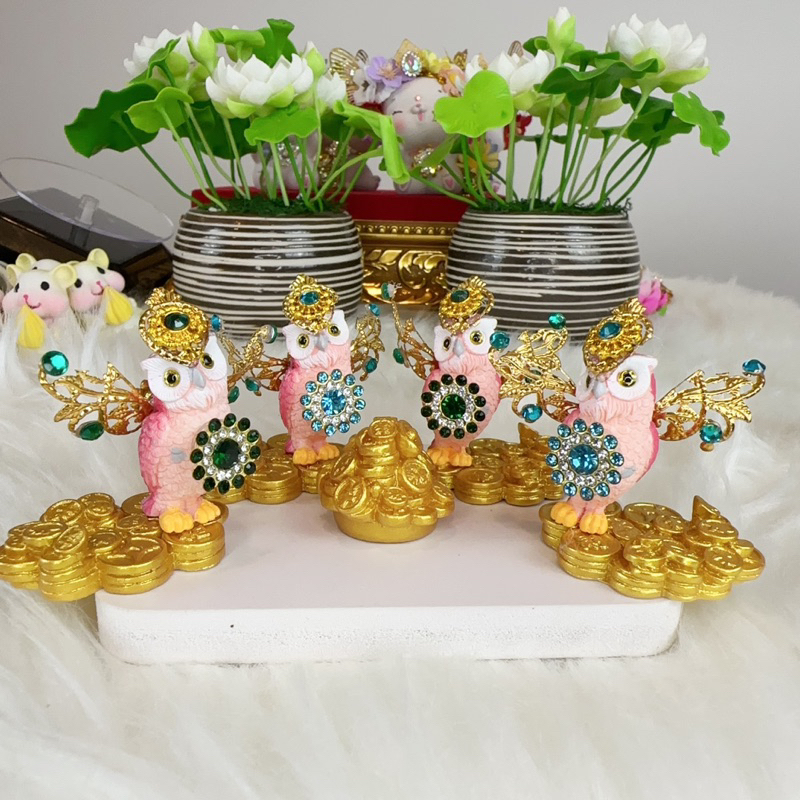 🦉นกฮูกพระแม่ลักษมี🦉รุ่นบันดาลเงินทอง💰