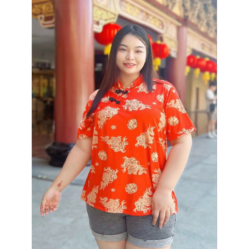 เสื้อตรุษจีน แต่งไขว้
