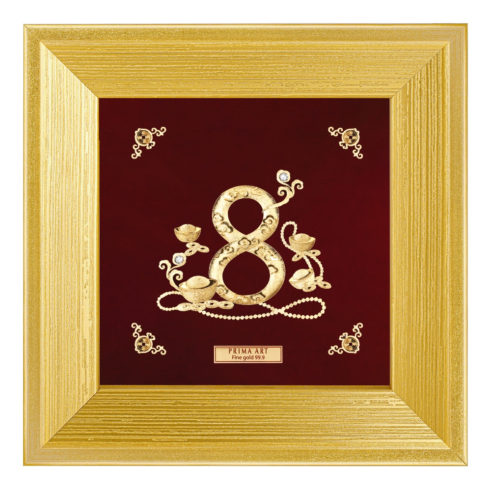 PRIMA  ภาพหัตถศิลป์มงคลไม่รู้จบ รหัสสินค้า 704S0366-04