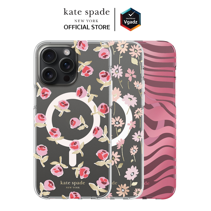 Kate Spade New York เคสสำหรับ iPhone 15 Pro Max รุ่น Protective Hardshell for Magnetic