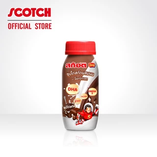 Scotch สก๊อต คิตซ์ ซุปไก่ผสมนม รสช็อกโกแลต 140 มล.(แพ็ก 12 ขวด) จำนวน 1 แพ็ก (DHA & OMEGA3)