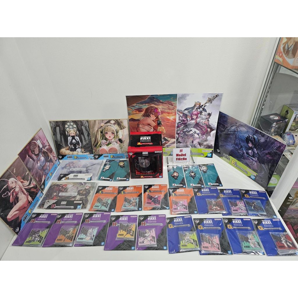 [Ichiban Kuji] มือ 1 ของแท้ Lot.JP ของสะสม Nikke Goddess of victory Chapter 2 รางวัล C D E F G H I J สินค้าพร้อมส่ง