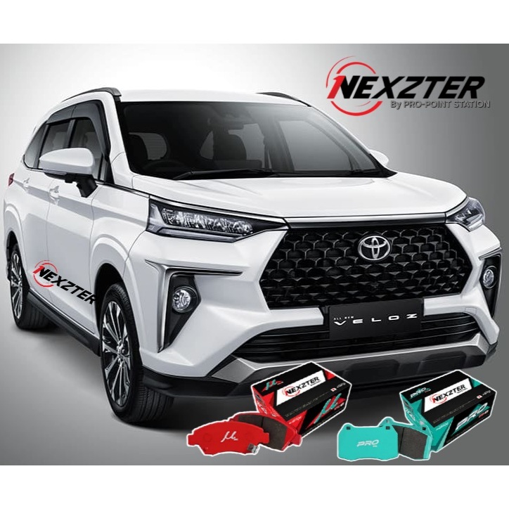 🔥 ฟรีค่าติดตั้ง 🔥 NEXZTER ผ้าเบรค TOYOTA VELOZ ส่งไวของแท้ ออกVATได้