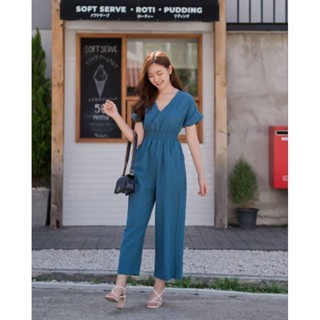 Ladychill Jumpsuit จั้มสูทขายาวคอวี