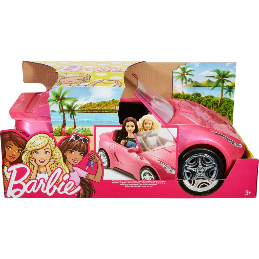 Barbie® Convertible Car บาร์บี้ รถเปิดประทุน ของเล่น 2 ที่นั่ง DVX59 CH