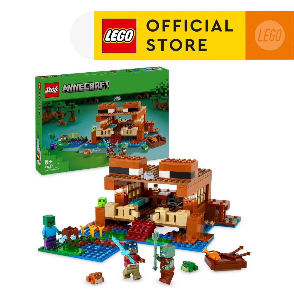 LEGO Minecraft 21256 The Frog House (400 Pieces)