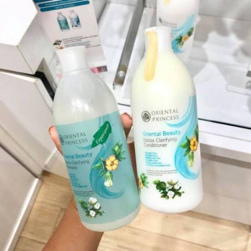 ถูก+แท้+พร้อมส่ง แชมพู ครีมนวด Oriental Beauty Detox Clarifying 400ml. มีทั้งหมด3สูตร สีเขียว ดีท๊อค สารเคมี และมลภาว