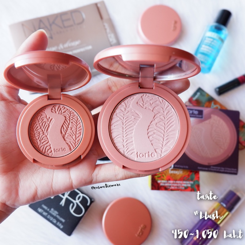 พร้อมส่ง! [มีหลายสี] tarte amazonian clay 12 hour blush 1g/1.5g/5.6g