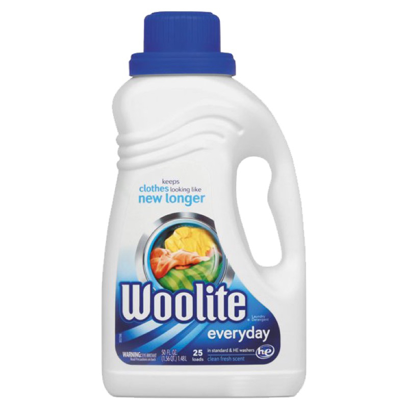 Woolite cold water wash 1.48Lน้ำยาซักผ้า นำเข้า🇺🇸 ช่วยให้ผ้าดูสีสดใสขึ้น เหมาะกับทุกเนื้อผ้า