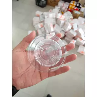 (100ชุด)ฝา+แก้วแคปซูล+ถ้วยน้ำจิ้ม 2 oz. อย่าละ 100 ชิ้น ปาก 95อชุดฝาดับเบิ้ลล็อก+แก้วแคปซูล