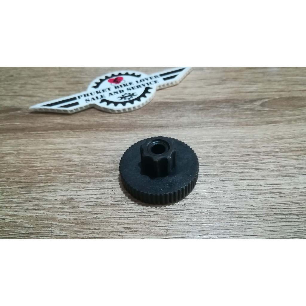 ตัวขันน๊อตขาจาน shimano พลาสติกเหนียว ขันง่าย ไม่ลื่น