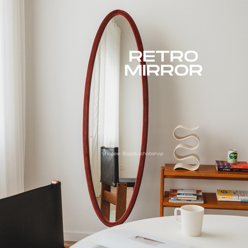 JIPATACHOBSHOP | retro mirror 🪞 กระจกเต็มตัว