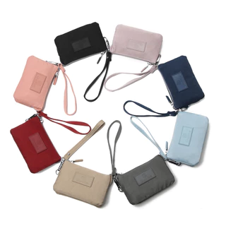 GUDIKA--พร้อมส่ง กระเป๋าคล้องมือ/คล้องแขน สตางค์ ผ้าไนลอน เกรดพรีเมียม มีสายคล้องข้อมือ กันน้ำ100% ผ้าไนลอน-G8114