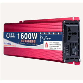 CJ inverter 1600W 12v/24V อินเวอร์เตอร์เพียวซายเวฟ100% ตัวแปลงไฟ Dc to Ac ตัวแปลงไฟรถ สินค้าพร้อมส่งจากไทย