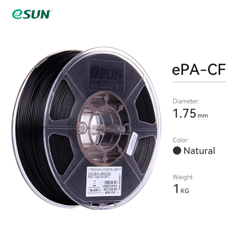 เส้นวัสดุการพิมพ์ Nylon Carbon Fiber eSun Filament