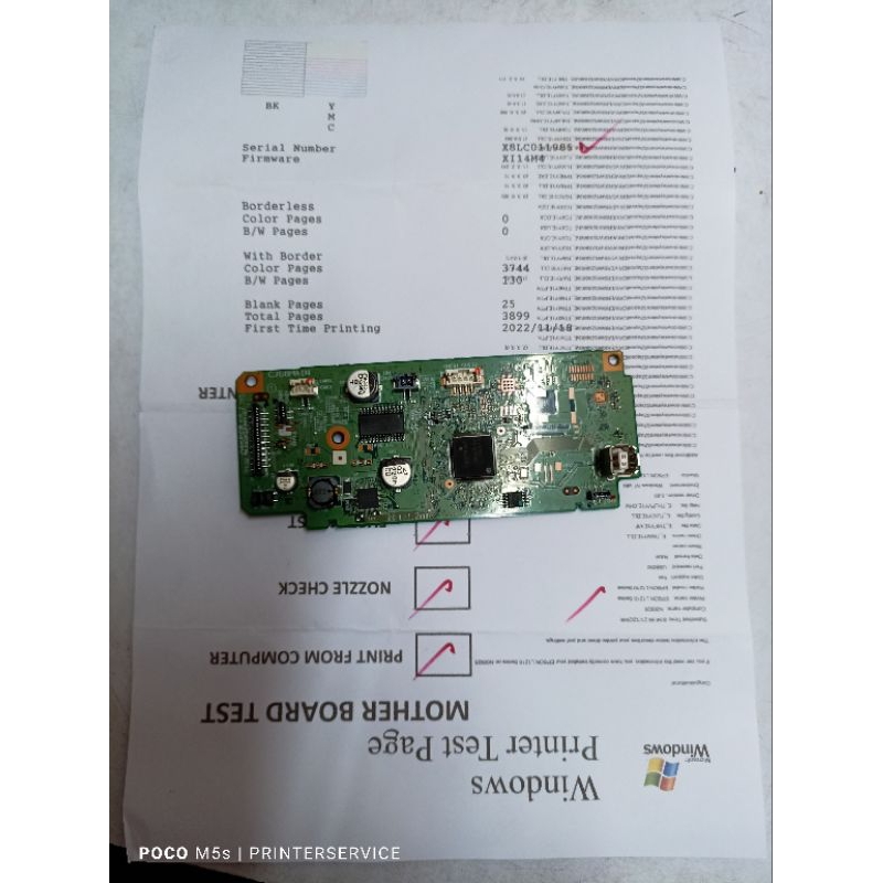 mainboard epson L1210 มือสอง ใช้งานได้ปกติ