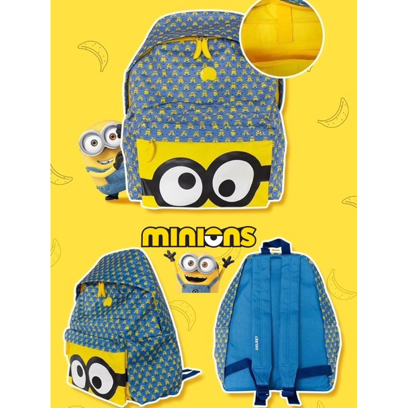 กระเป๋าเป้ 𝐃𝐞𝐥𝐬𝐞𝐲 𝐏𝐚𝐫𝐢𝐬 x 𝐌𝐢𝐧𝐢𝐨𝐧 พร้อมส่ง