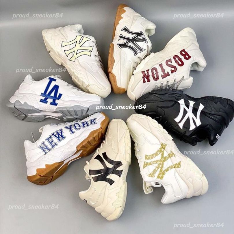 ลดเพิ่ม50 รองเท้า MLB Chunky NY พร้อมกล่อง