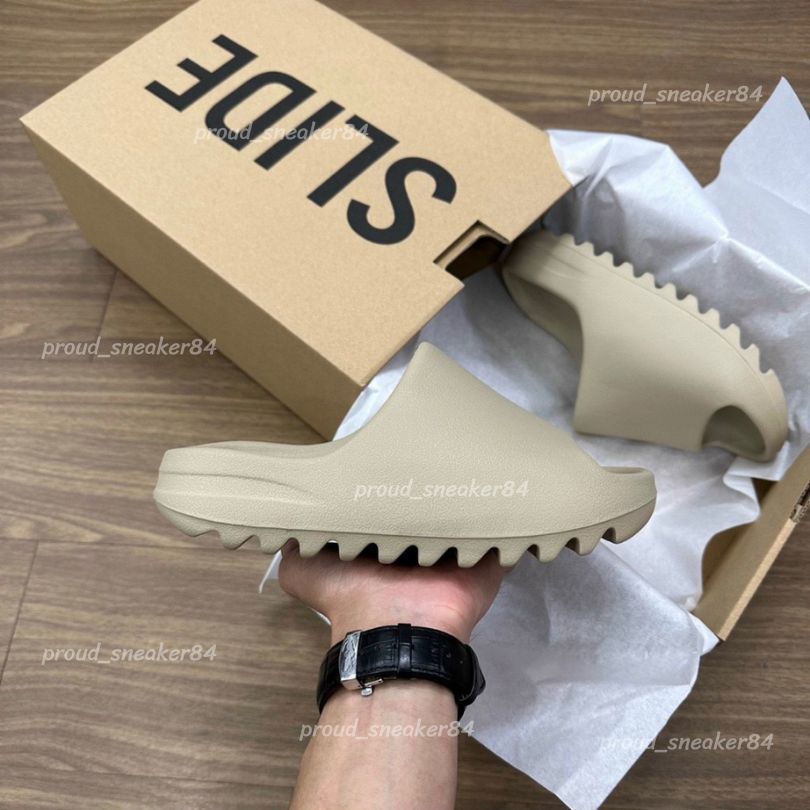 🌟ลดพิเศษ🌟รองเท้า Yeezy SLIDE พร้อมกล่อง ผิวหยาบ พื้นนุ่ม ใส่สบาย