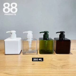 ขวดปั๊มพลาสติก ขวดสบู่เหลว แชมพู เกรดอย่างดีพร้อมหัวปั๊ม พร้อมส่ง ส่งไว