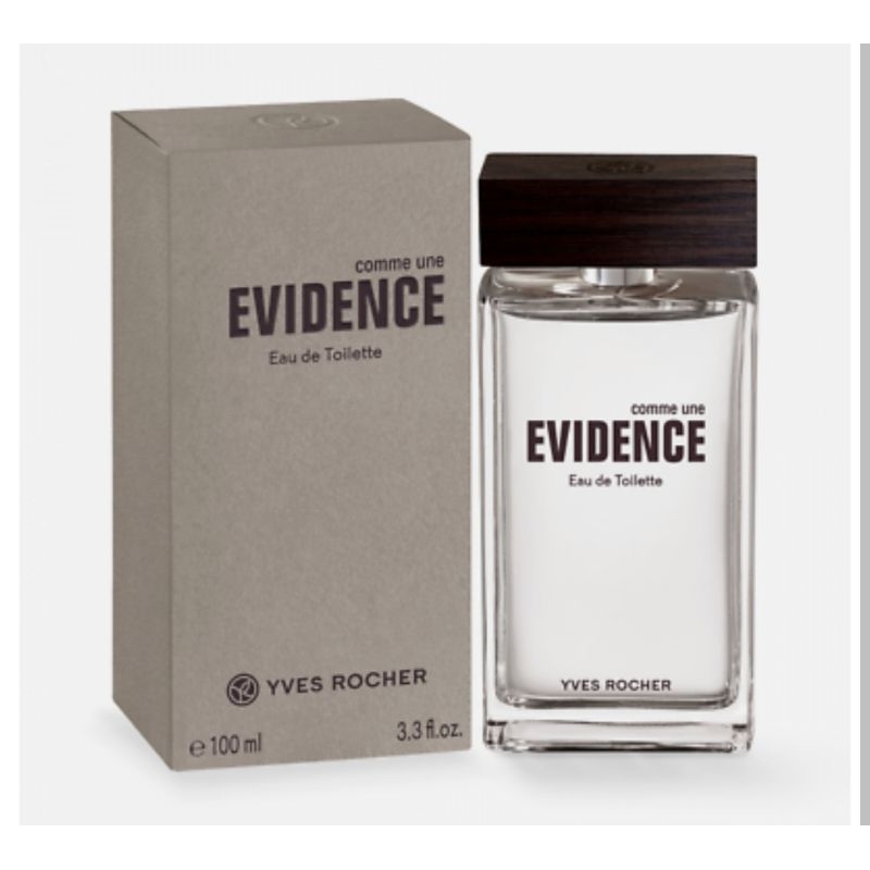 Yves Rocher Evidence /Ambre Noir/Hogga EDT 100ml น้ำหอมผู้ชายอีฟโรเช่