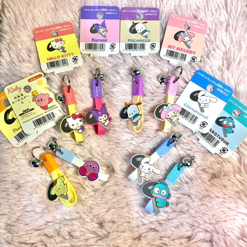 [NEW🔥] พร้อมส่ง Sanrio Disney Keychain  พวงกุญเเจซานริโอ้ ดิสนี่ย์ มีกระดิ่ง ลิขสิทธิ์เเท้จากญี่ปุ่น 🇯🇵💖