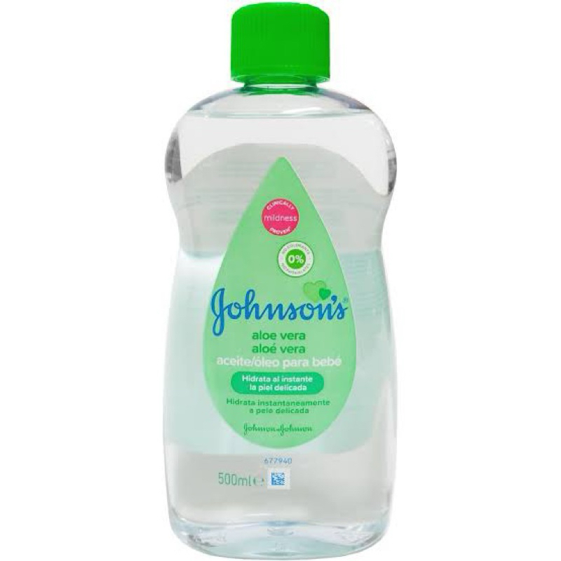 Johnson's Baby Aloe Vera & Vitamin E Baby Oil 500 ml