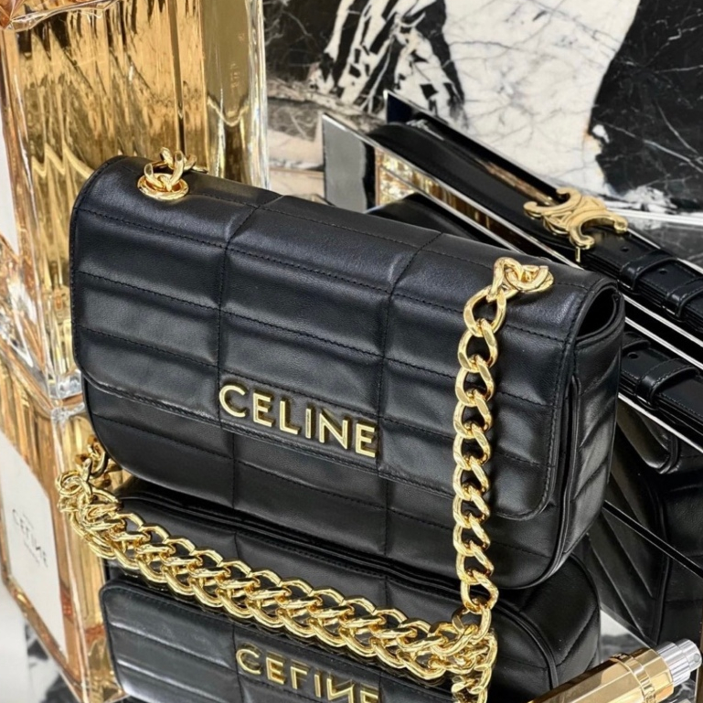 CELINE/ผู้หญิง/สายโซ่/กระเป๋าสะพาย/ของแท้ 100%