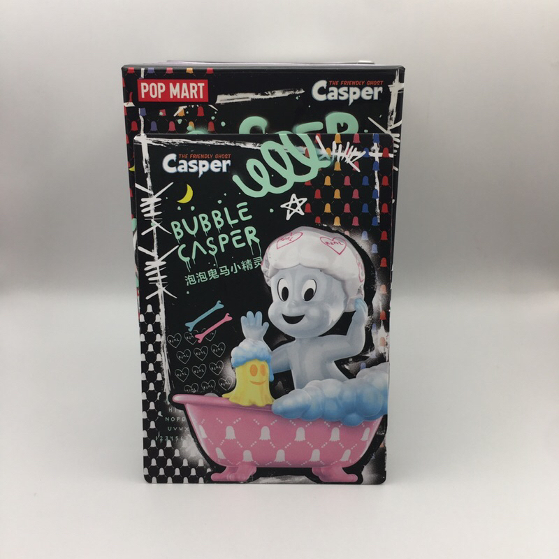 Art toys bubble Casper from Pop mart โมเดล แคสเปอร์ (มีตำหนิ)