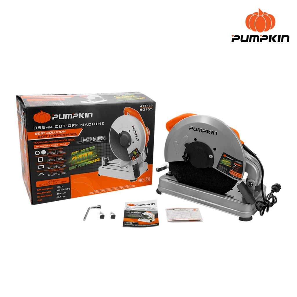 PUMPKIN แท่นตัดไฟเบอร์ 14" J-T1423 2400 วัตต์ #50165