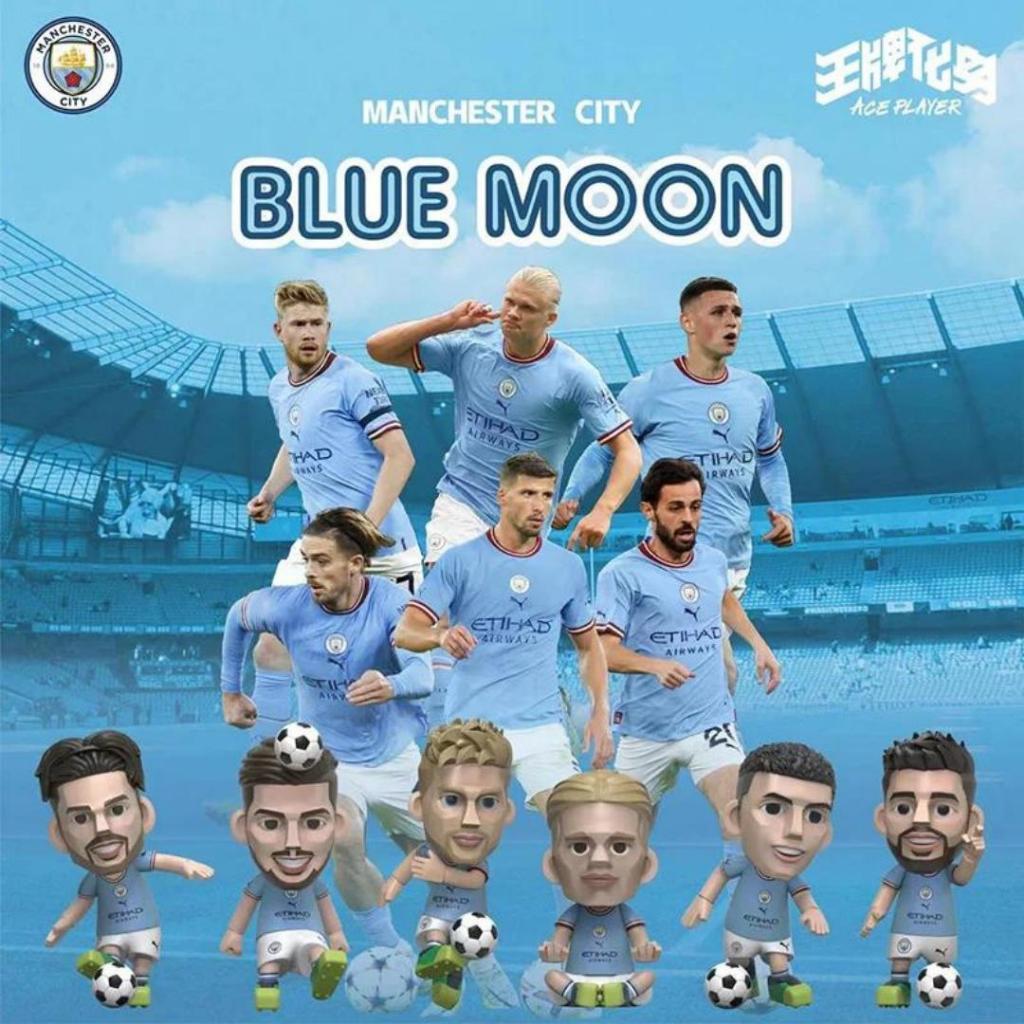 [กล่องสุ่มโมเดล] Manchester City F.C. Blue Moon BlindBox