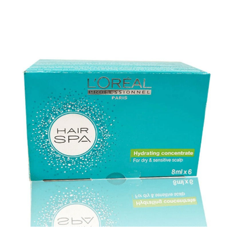 แพคเกจใหม่❗️❗️เซรั่มลอลีอัลแฮร์สปา Loreal Hair Spa Hydrating Concentrate Scalp Refreshing Scalp Hydrating Scalp