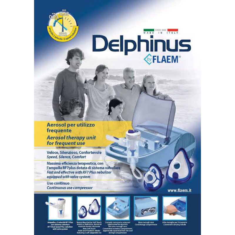 🇮🇹เครื่องพ่นละออง ประเทศอิตาลี🇮🇹 Flaemnuva รุ่น DELPHINUS (DF30P00)
