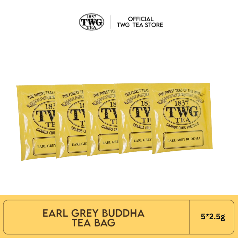 GWP Only TWG Tea 2.5g Earl Grey Buddha 5Pcs สินค้าแถมห้ามซื้อ 5ซอง