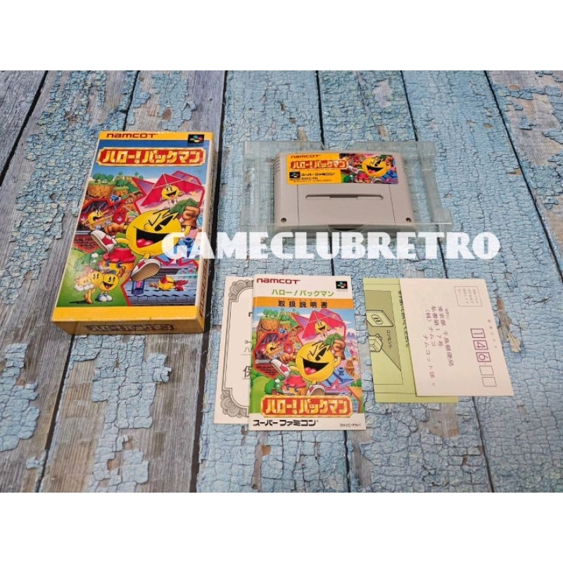 Hello Pacman Console Super Famicom